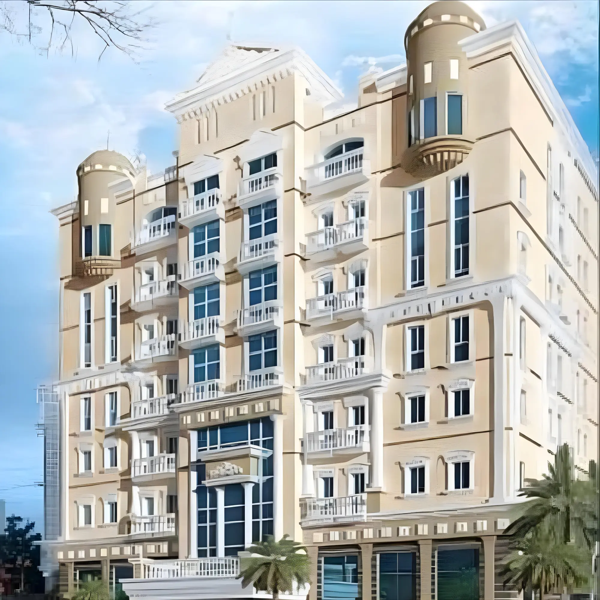 Classic hotel building 113