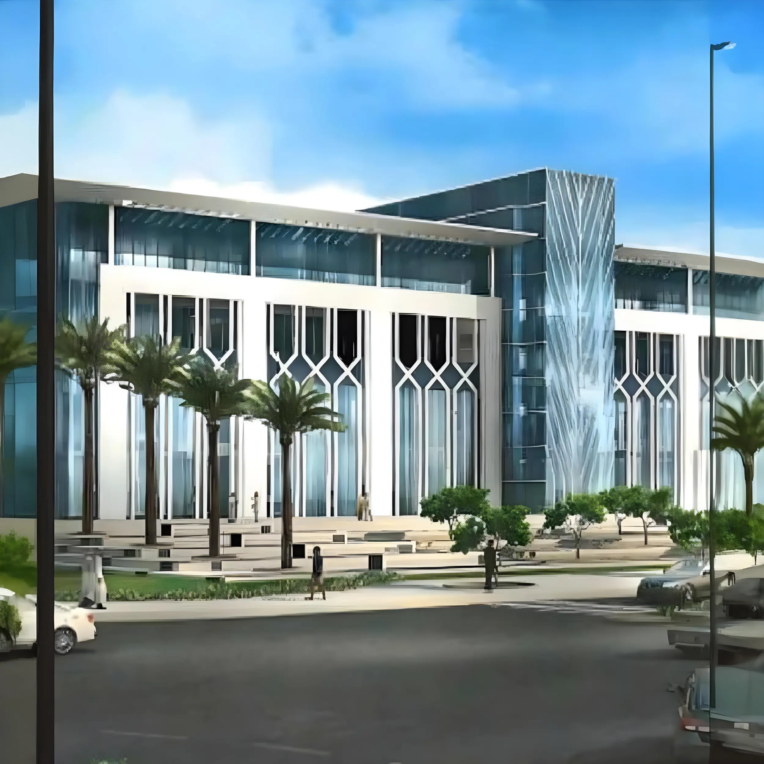 NEW STUDENT AFFAIR BUILDING QATAR UNIVERSITY AT AL TARFA