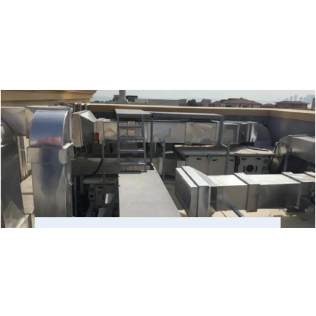 Chilled Water System - Duct Works - Fire Fighting Works electrical Works - Water Suplay and train works photo shows ceordination for MEP work